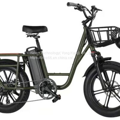 Factory supply 20'' E-bike Aluminium alloy Electric fat Bicycle commuting Electric bike with warrantly look for business agent