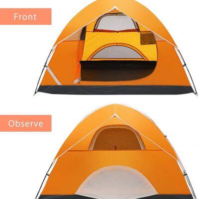 Wholesale 2 person sunproof polyester fabric outdoor tents camping