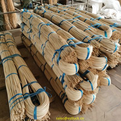 Rattan Core, Rattan Reed, Wicker,  without skin, natural color