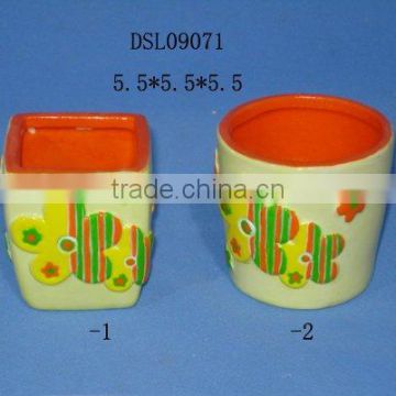 Porcelain flower pot dolomite flower pot ceramic flower pot
