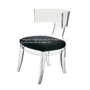 Modern Wedding Chairs Plexiglass Dressing Room Chair Lucite Dining Chair
