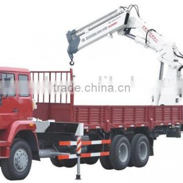 HOWO Mounted crane loading 30T Sinotruk Cargo truck with mounted crane