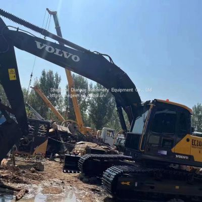 The latest used VOLVO EC240 excavators for sal