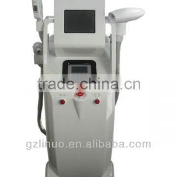 1 HZ 2013 The Most Professional Yag Laser+IPL+RF 3 In 1 Functional Nd Yag Laser Hair Removal Machine Freckles Removal
