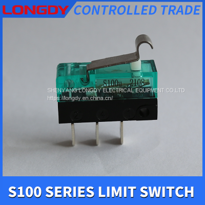 Forced Breaking Function of Silver Contact of Microswitch Rail Transit Switch