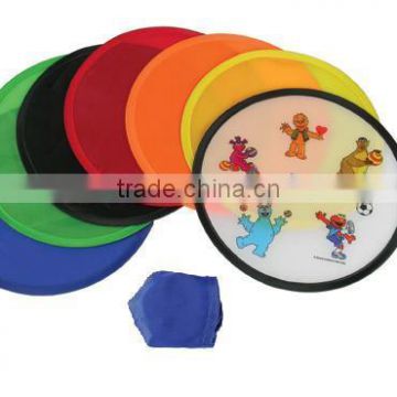 Folding Nylon Frisbee/frisbee/flying disc