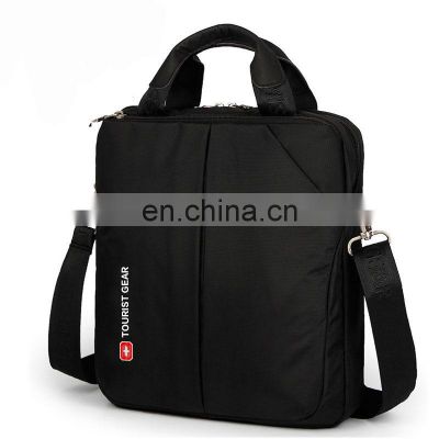 Unisex lightweight durable waterproof zipper messenger shoulder bag for men