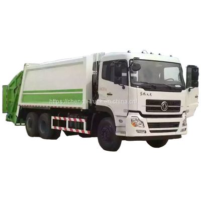 6x4 garbage compactor truck Dongfeng KINLAND 16cbm compress waste truck