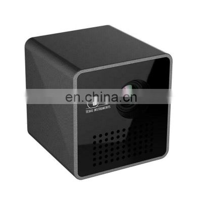Updated Version P1S Phone Projector China Mobile Phone Linux System 40 ANSI Lumens Smart Mini Pocket DLP Projector