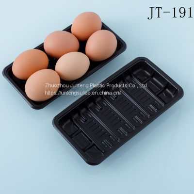 customize supermarket disposable vegetable pp tray frozen meat packaging tray fruit fresh food trays