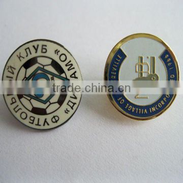 Round shape pin badge