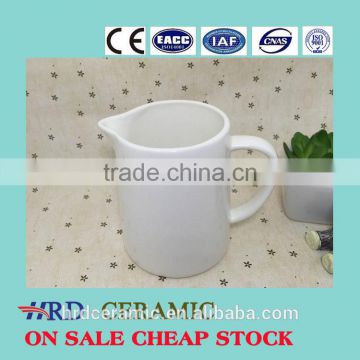 Stocked Hot selling ceramic pot/milk pot/sugar pot