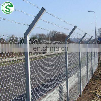 High Quality Wholesale 9 Gauge Pvc Coated Used Chain Link Parking Fence