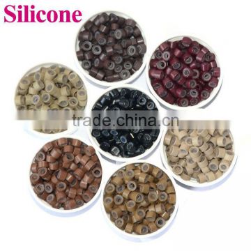 Wholesale Cheap Hair Extension Tool Nano Ring Silicone Beads For Making Micro Ring Hair Extension