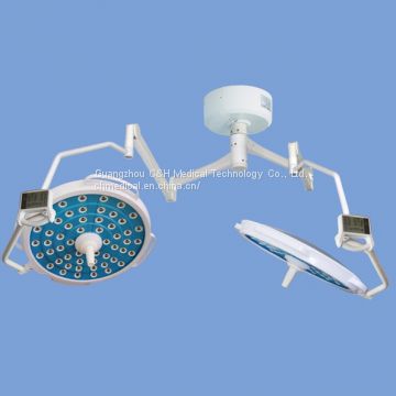 Medical Illuminating Equipment: Ceiling Mounting Double Heads LED Surgical Operating Room Lamps