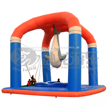 Factory supply outdoor inflatable bungee jumping for sale