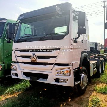Sinotruk Howo 6x4 Right Hand Drive Prime Mover for Transportation in Zambia