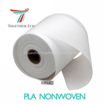 black agricultural nonwoven rolls Natural polymer pla spunbond non woven fabric