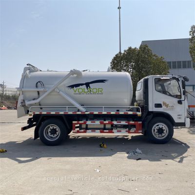 Foton 8 cubic meter sewage transfer vehicle