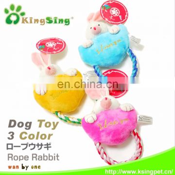 plush pet toy/lovely rabbit