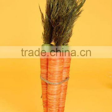 Vivid fake carrot decoration plastic vegetables