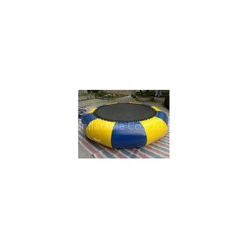 0.6mm PVC Tarpaulin Funny Inflatable Water Toys Trampoline , Summer must-have