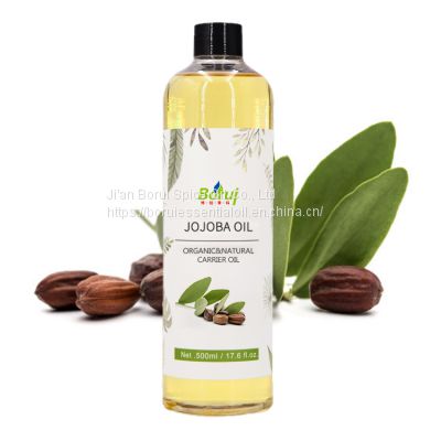 Wholesale Price Cold Pressed Carrier Oil Bulk Golden Refined Organic 100% Pure Natural Jojoba Oil