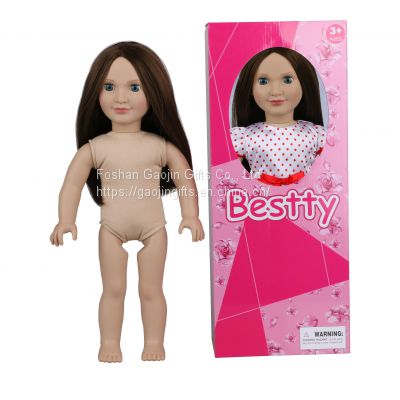 Special 18-inch enamel simulation doll American girls children's toys simulation play house