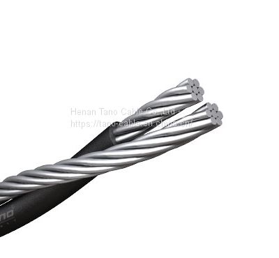 1x4awg Overhead Insulated Cable Duplex Service Drop Whippet