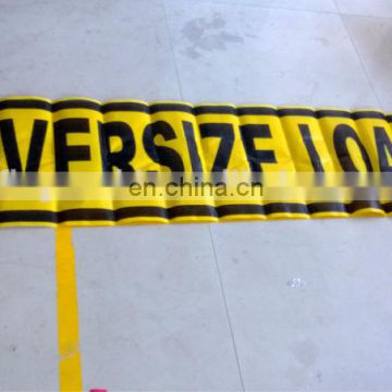 84 x 18" Oversize/Wide Load Vinyl Sign Banner w/ Bungee Cord