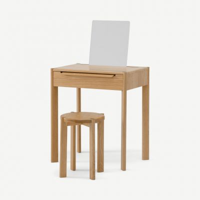 Ardelle Dressing Table with Stool