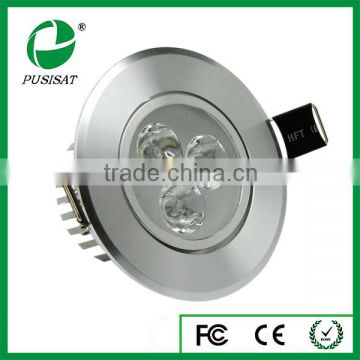 2014 new design factory price hunan pusisat best selling high quality led round downlight