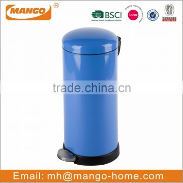 Colored Foot Pedal Metal Trash Can