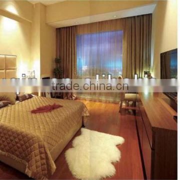 Nice FoShan Wooden Modern Elegant Hotel Bedroom set