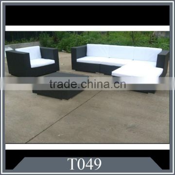 wicker outdoor sofa set / rattan furniture