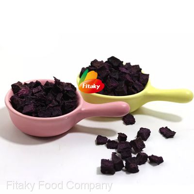 Organic Dehydrated Purple Sweet Potato Granules Supplier