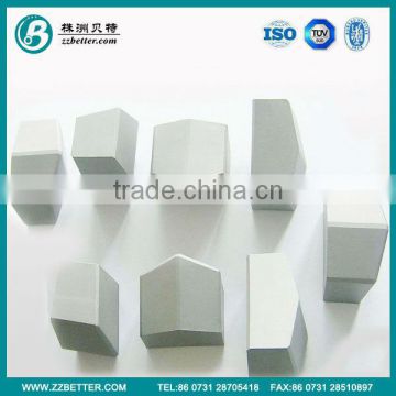 Cemented carbide milling inserts