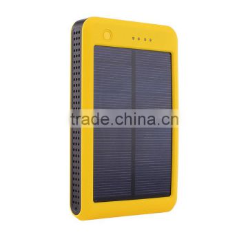 Mult-function led torch light portable power bank 10000mah solar charger