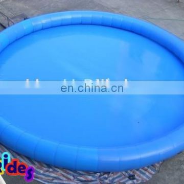 0.9mm PVC above ground inflatable swimming pool for Amusement park