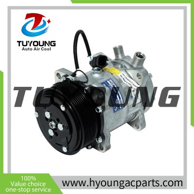 TUYOUNG China factory direct sale auto air conditioning compressor SD7H15HD for universal vehicles,24V , 14SD6008NC 14SD8117NC, HY-AC2323