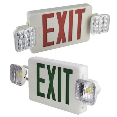UL approved  Single side EXIT Composite emergency lights for mall