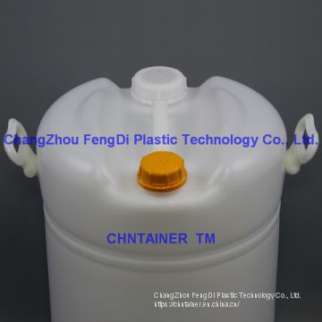 60L Closed top containers with two spout and one swing handle