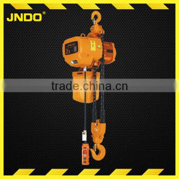CE Light duty 2ton overhead Electric Chain Hoist with overload limiter
