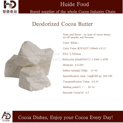 Deodorized Cocoa Butter TRZ01
