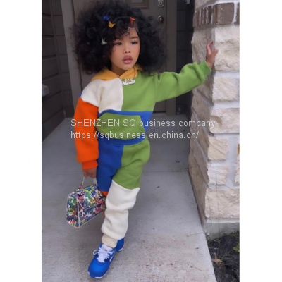 Cotton Sweatpants And Hoodies Tracksuits Winter Baby Clothes Set Clothing Custom Kids Jogger Set Sweatsuits Kids Hoodies Set
