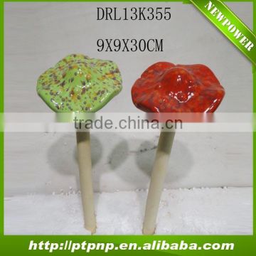 Cute ceramic mushrooms for home and garden