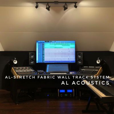 AL-STRETCH FABRIC WALL TRACK SYSTEM - STUDIO ACOUSTICS 2019