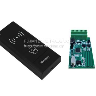 Battery powered 433mhz wireless rfid proximity card reader access control system