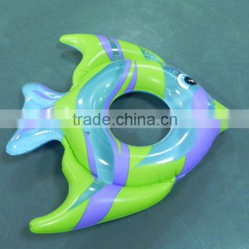 inflatable fish swimming ring product for kids