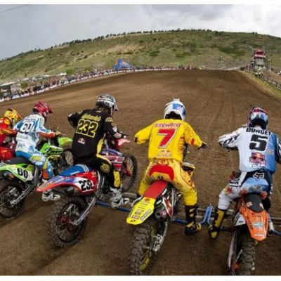 Timing and scoring equipment for motorcycle downhill races